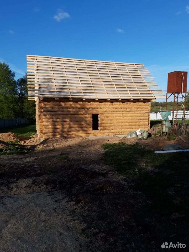 Сруб бани, дома, 6*9, рубка, Лапа — фото 2