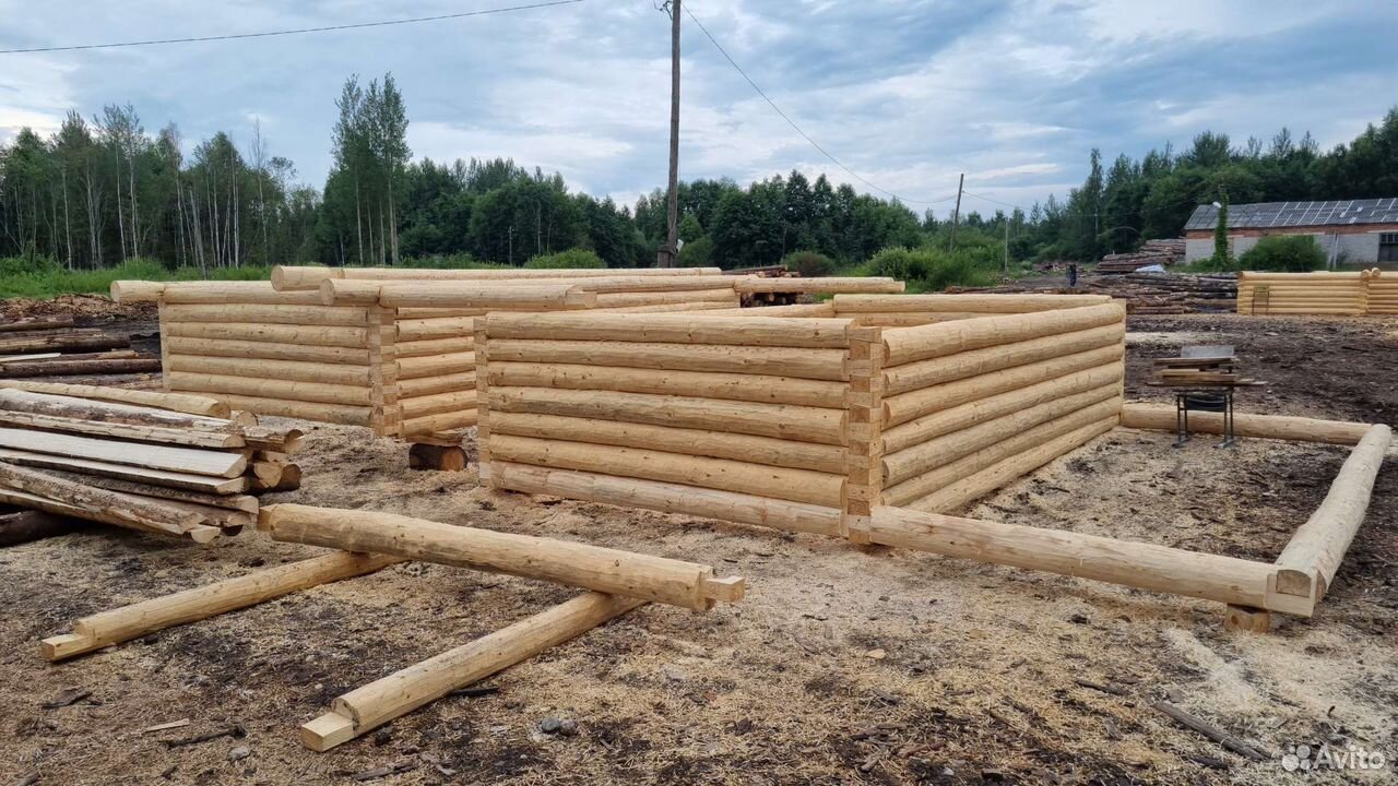 Сруб бани 5*3+2, полный комплект, с установкой — фото 2