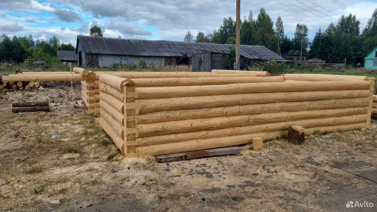 Сруб бани 6*3 из ели — фото 5