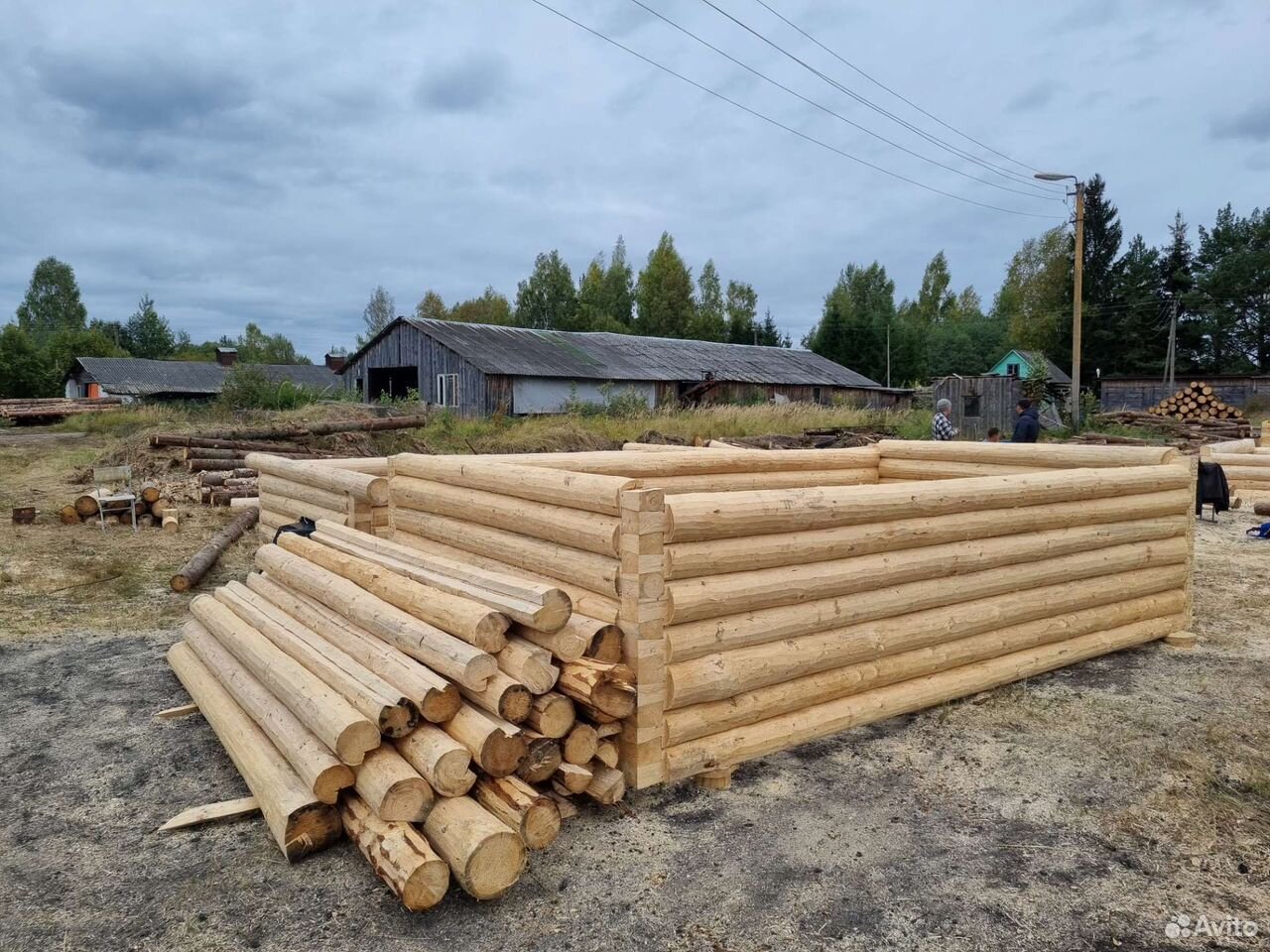 Сруб бани 5*3 без полного комплекта — фото 4