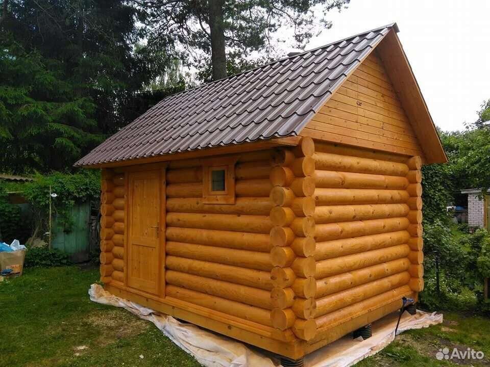 Сруб бани 4*3 Чаша