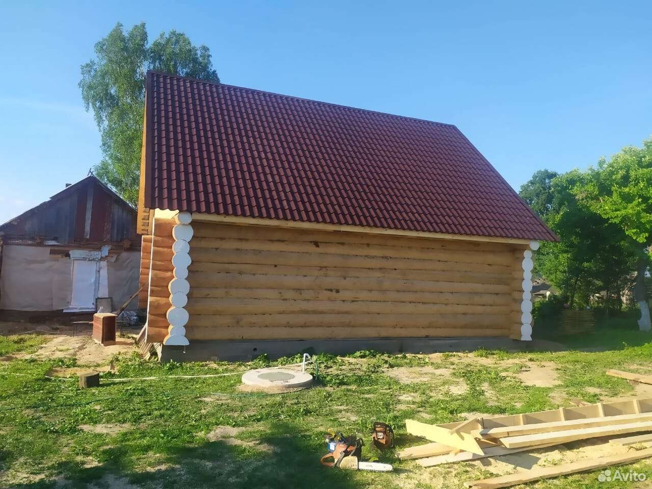 Сруб дома 10*10