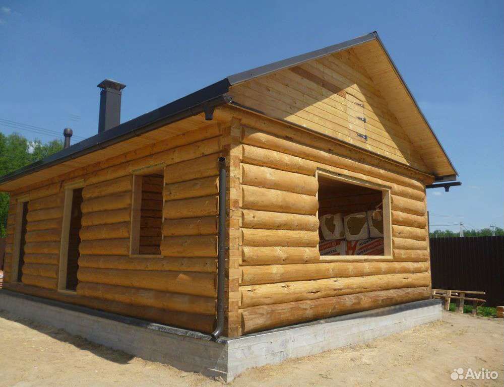 Сруб дома рубка, в лапу,9*6