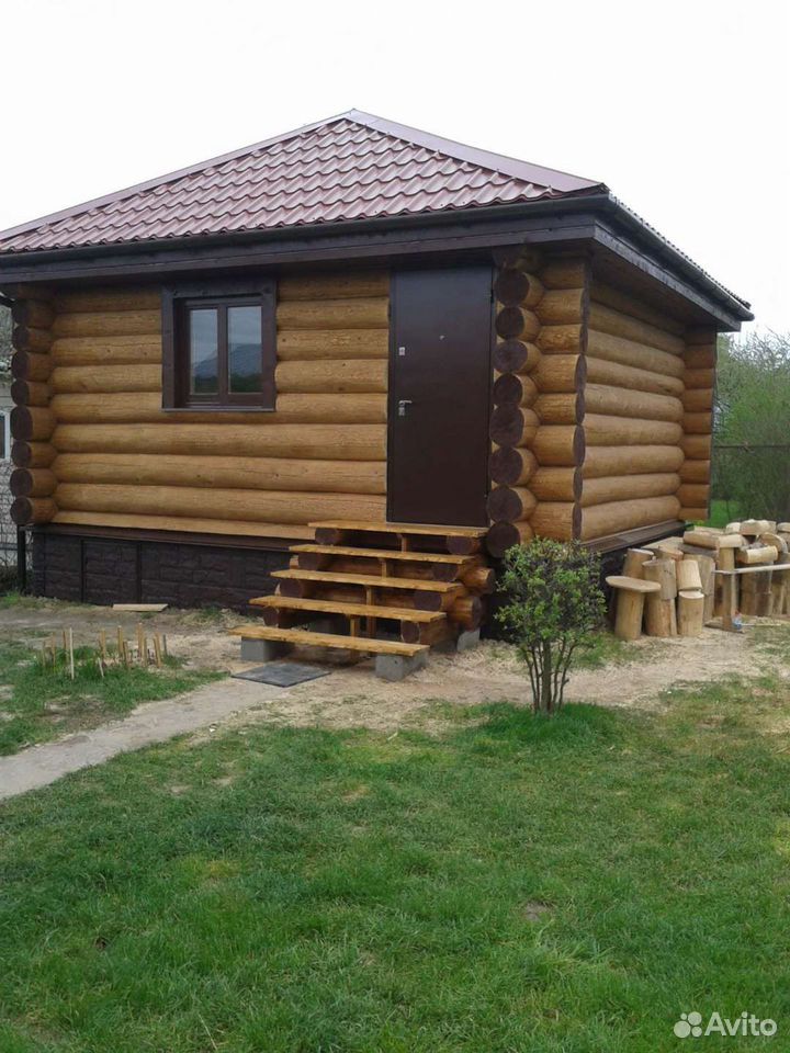 Сруб бани 5,4*5,4 чаша