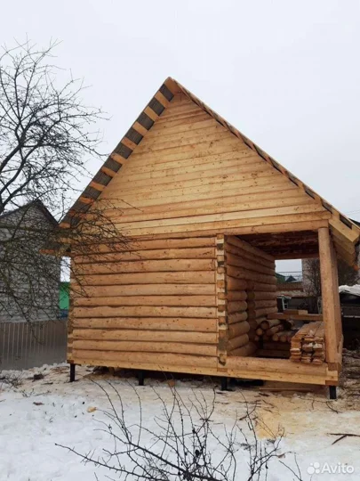 Дом 6*4+2м терасса в Лапу