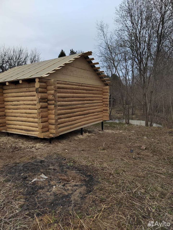 Сруб бани 5*3+2(рубленная) в чашу полный комплект — фото 5