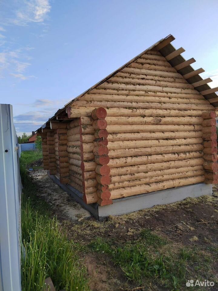 Сруб бани 8м*4м — фото 2