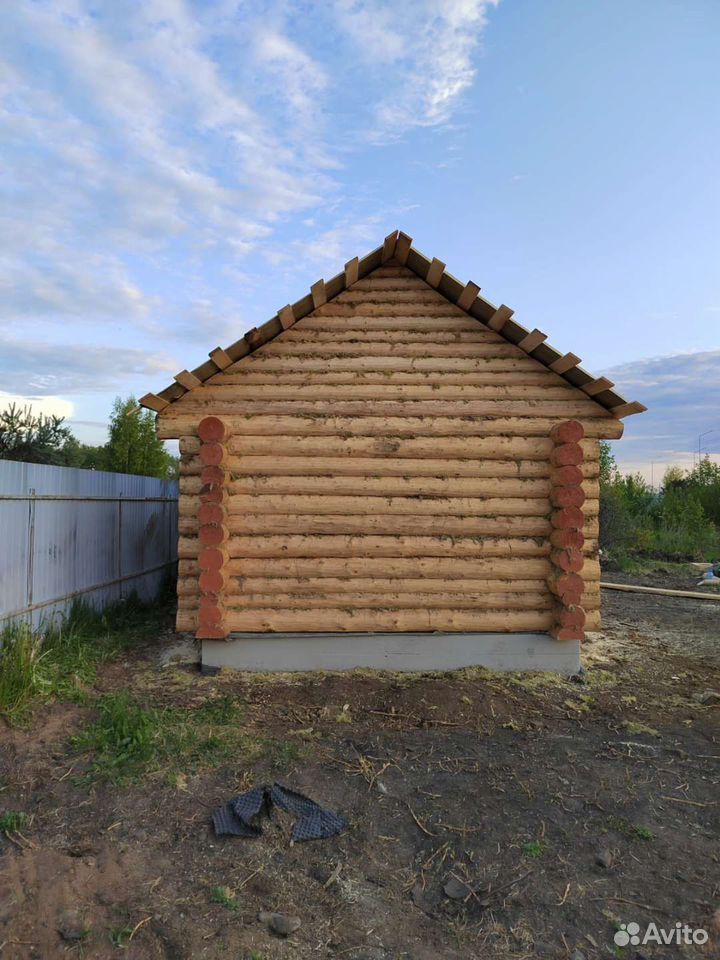 Сруб бани 8м*4м — фото 3